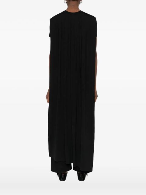 Magda Butrym draped T-shirt - Black