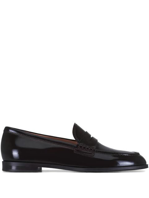 Gianvito Rossi Georgie Mocha penny-strap loafers - Brown - zdjęcie produktu nr 1