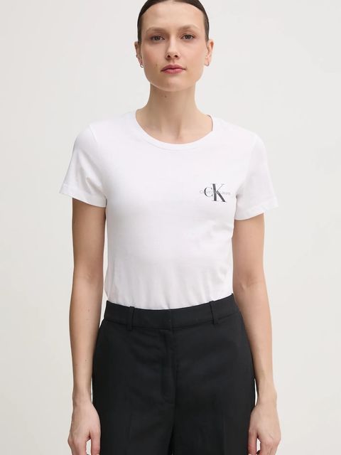 Calvin Klein Jeans t-shirt bawełniany 2-pack