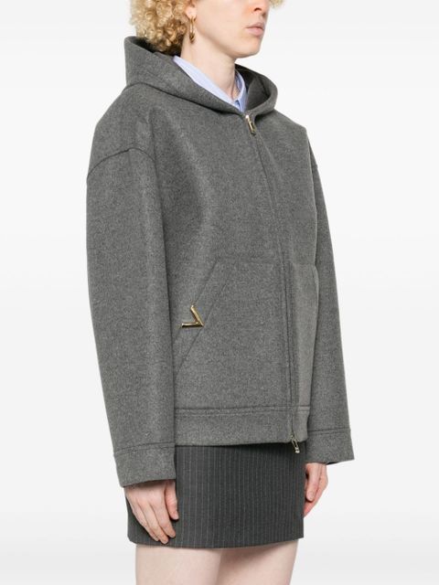 Valentino Garavani VLogo oversized jacket - Grey - zdjęcie produktu nr 2