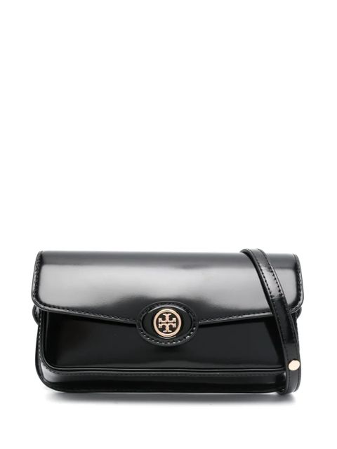 Tory Burch Robinson Spazzolato cross body bag - Black - zdjęcie produktu nr 1