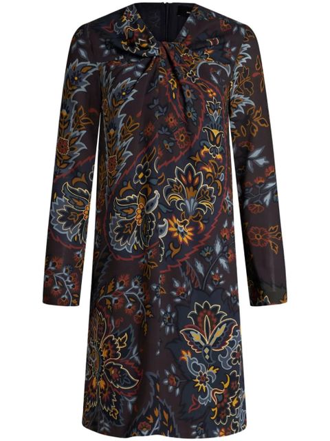 ETRO paisley print tunic dress - Black - zdjęcie produktu nr 2