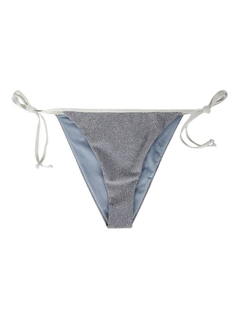 MC2 Saint Barth lurex bikini briefs - Silver - zdjęcie produktu nr 1