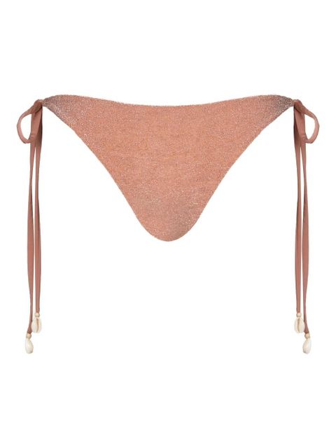 Johanna Ortiz Sagrado tie bikini bottom - Orange - zdjęcie produktu nr 1