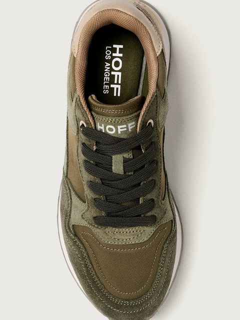 Hoff sneakersy CITY LOS ANGELES damskie kolor zielony 22502009