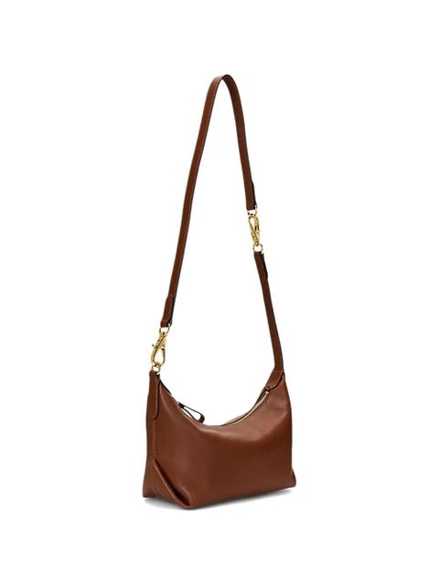 Lauren Ralph Lauren Kassie zip shoulder bag - Brown