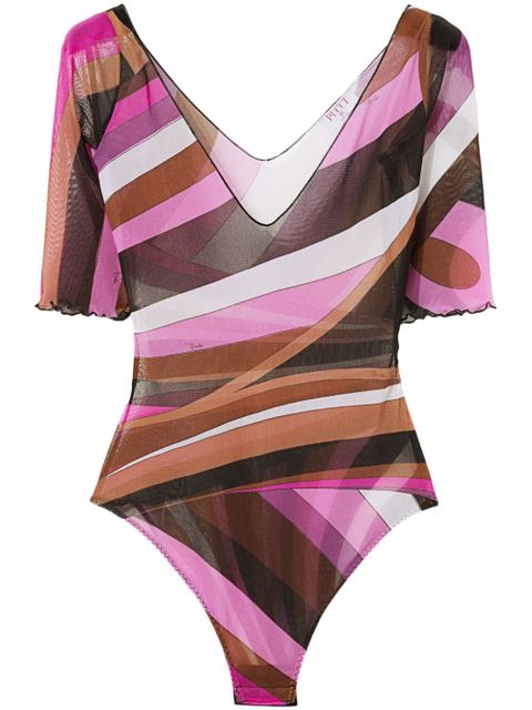 PUCCI Iride-print bodysuit - Pink - zdjęcie produktu nr 1