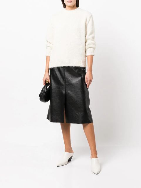 Jil Sander crew-neck knitted jumper - Neutrals - zdjęcie produktu nr 2