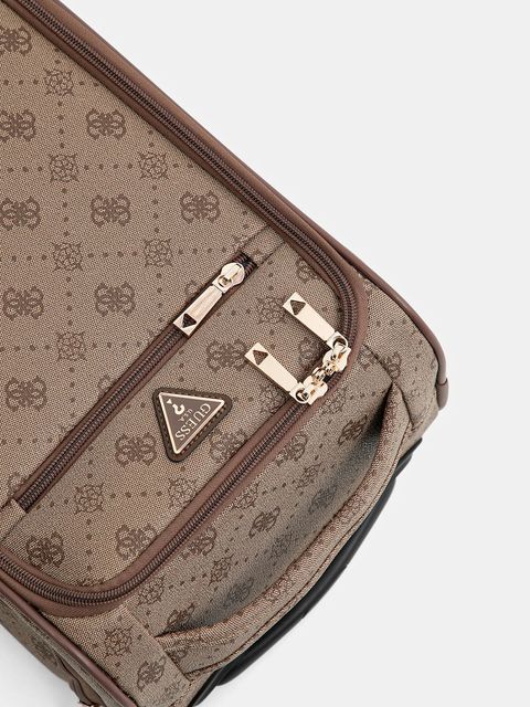 Guess walizka SILIA SMALL kolor beżowy TWGP98 90971