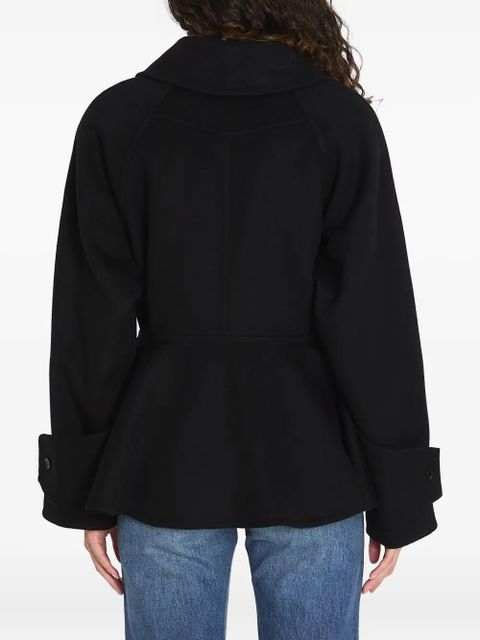 Chloé shawl-collar coat - Black