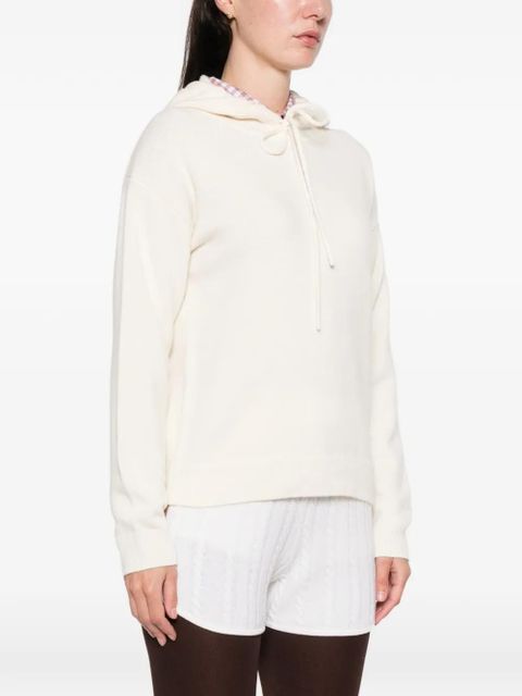 MC2 Saint Barth Elide wool hoodie - Neutrals