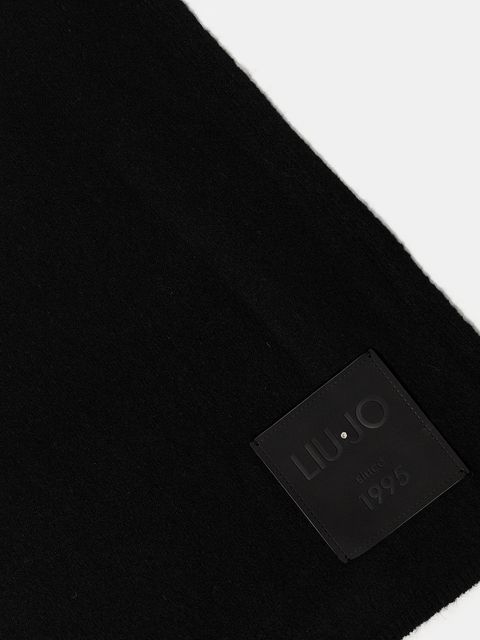 Liu Jo czapka i szalik kolor czarny 2F5014.M0300