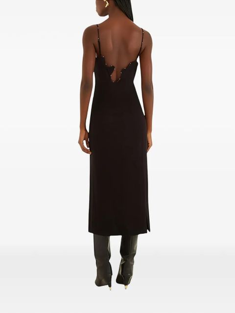 FARM Rio beaded-embellishment midi dress - Black - zdjęcie produktu nr 2