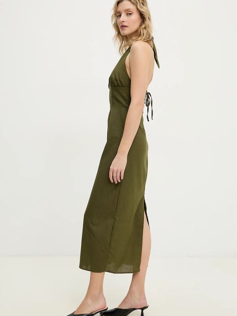 Answear.LAB sukienka z lnem - zdjęcie produktu nr 2