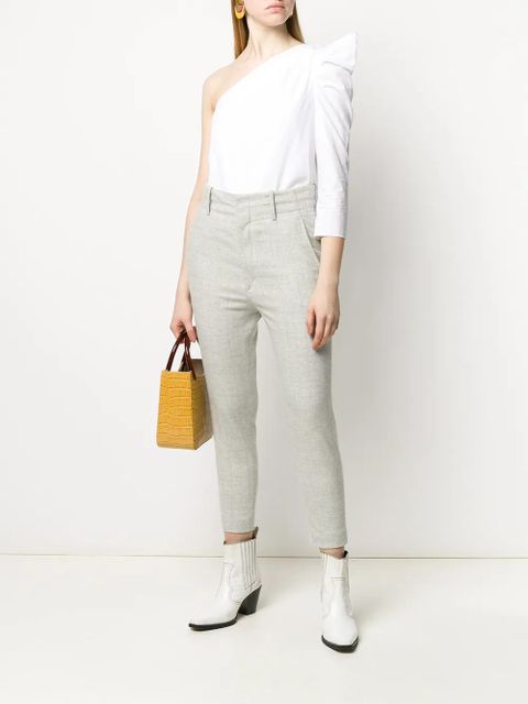 MARANT ÉTOILE checkered tailored trousers - Grey