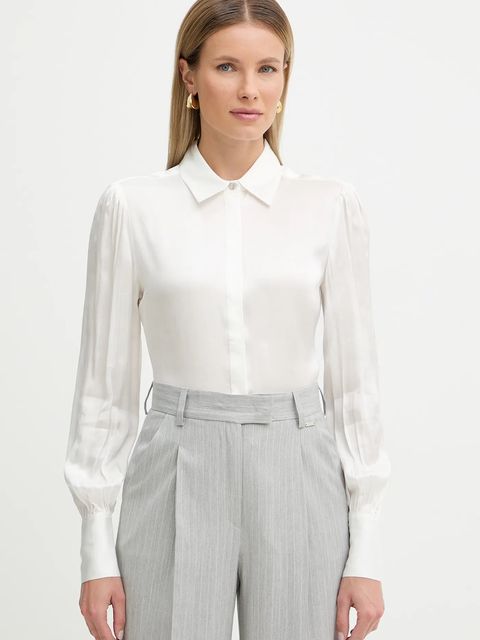 Fracomina koszula z domieszką jedwabiu - zdjęcie produktu nr 1