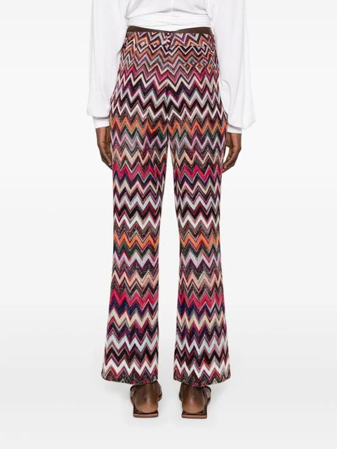 Missoni Zigzag lurex trousers - Pink - zdjęcie produktu nr 2