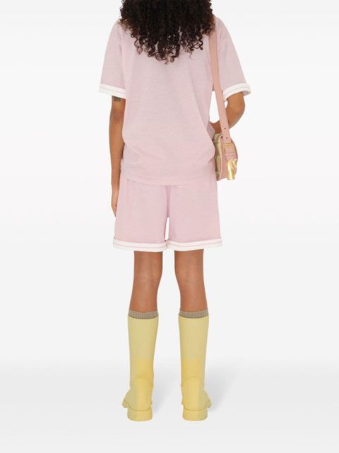 Burberry EKD-print cotton T-shirt - Pink