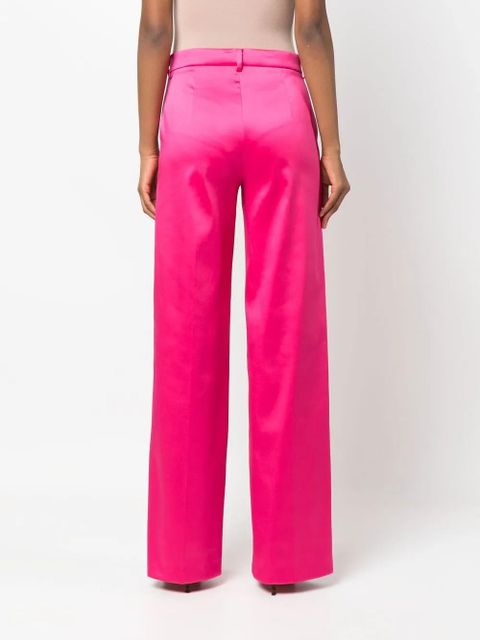Magda Butrym two-pocket flared tailored trousers - Pink