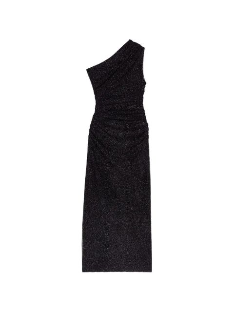 Maje asymmetric midi dress - Black - zdjęcie produktu nr 1