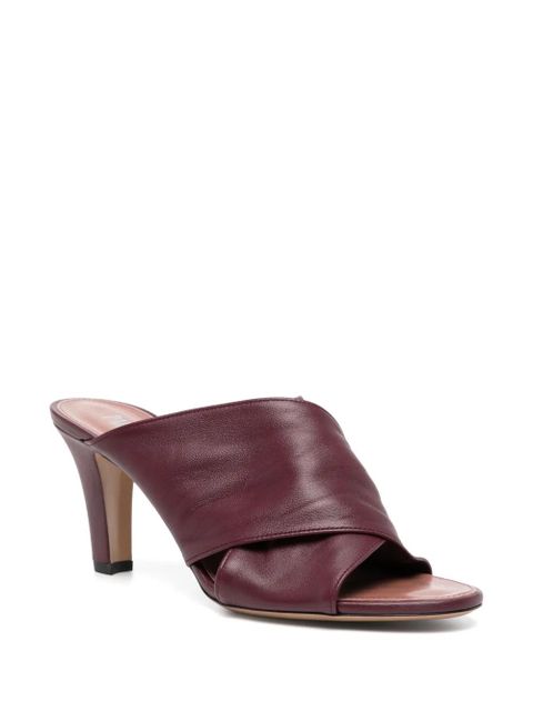 Paris Texas 90mm leather sandals - Red