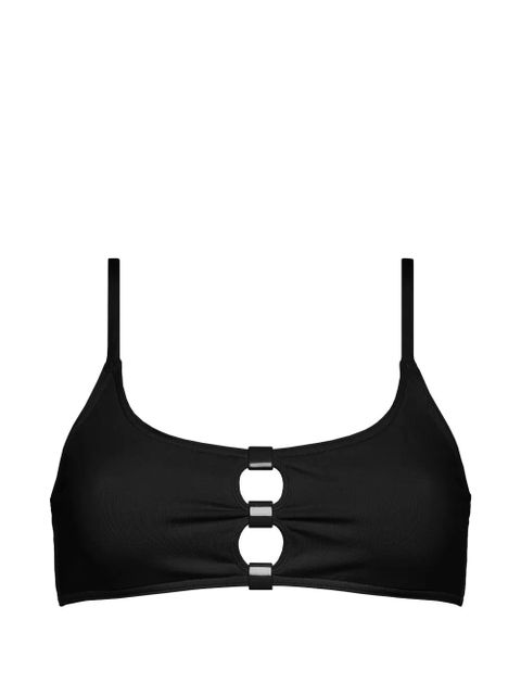 ERES cutout bloom bikini top - Black - zdjęcie produktu nr 1