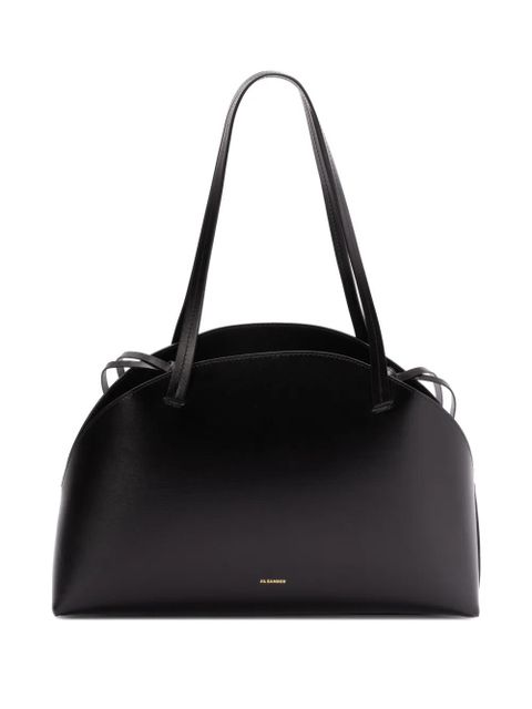 Jil Sander leather tote bag - Black - zdjęcie produktu nr 1