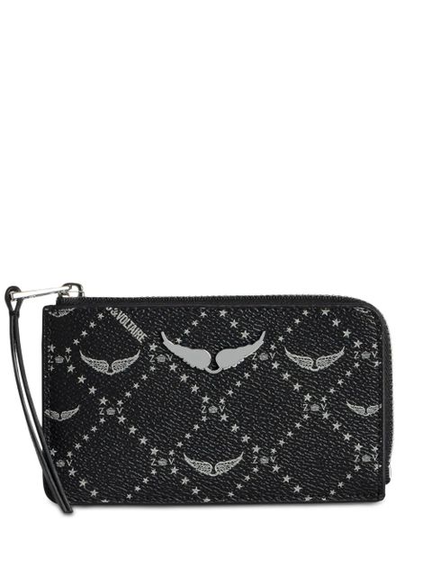 Zadig&Voltaire monogram card holder - Black - zdjęcie produktu nr 1