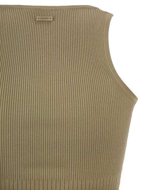 Max Mara ribbed tank top - Neutrals