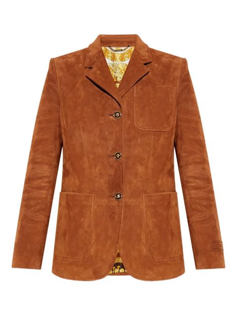 Versace suede blazer - Brown - zdjęcie produktu nr 1