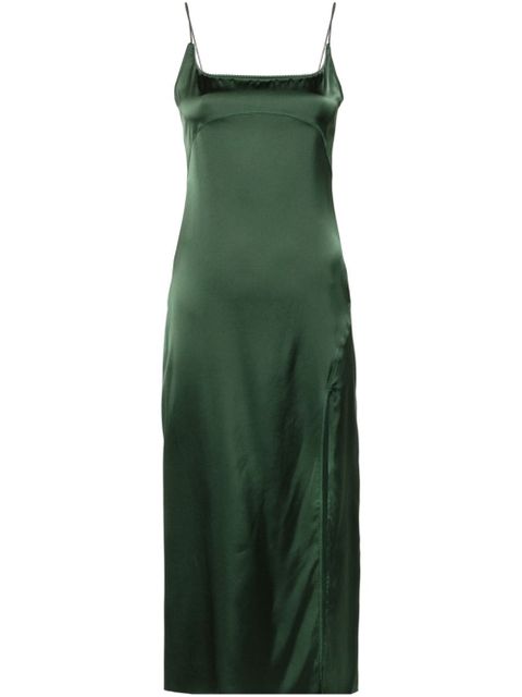 Jacquemus La Robe Notte slip dress - Green - zdjęcie produktu nr 1