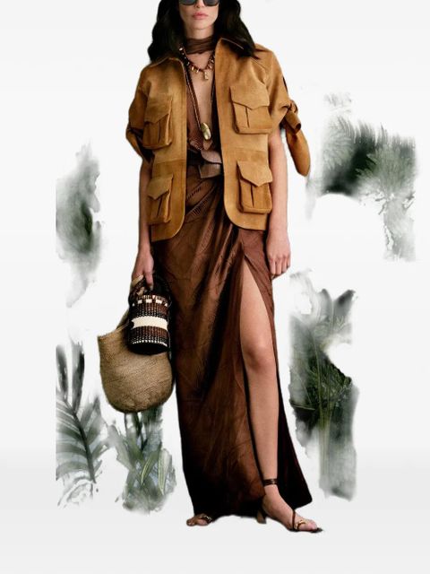 Johanna Ortiz Wildly Beautiful maxi dress - Brown