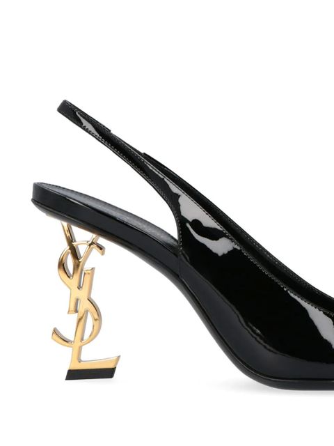 Saint Laurent Opyum 85mm slingback pumps - Black