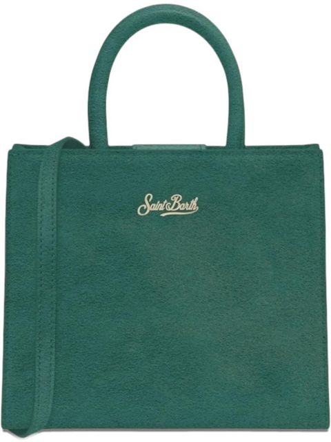 MC2 Saint Barth medium suede top-handle tote bag - Green - zdjęcie produktu nr 2