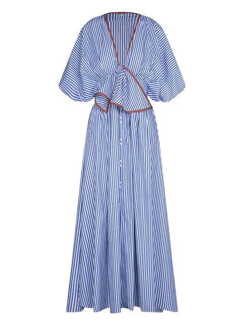 Johanna Ortiz Endless Spring midi dress - Blue - zdjęcie produktu nr 1