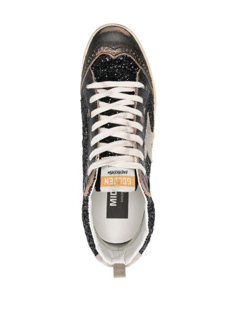 Golden Goose GG Mid Star lace-up sneakers - Black - zdjęcie produktu nr 2