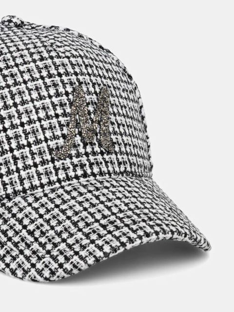 Morgan czapka z daszkiem 5CATIA damska kolor czarny wzorzysta 5CATIA