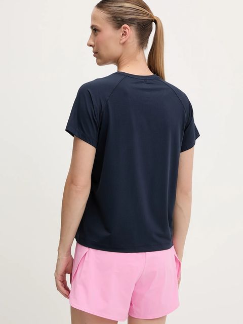 Helly Hansen t-shirt sportowy SHINE SOLEN damski kolor granatowy 49577