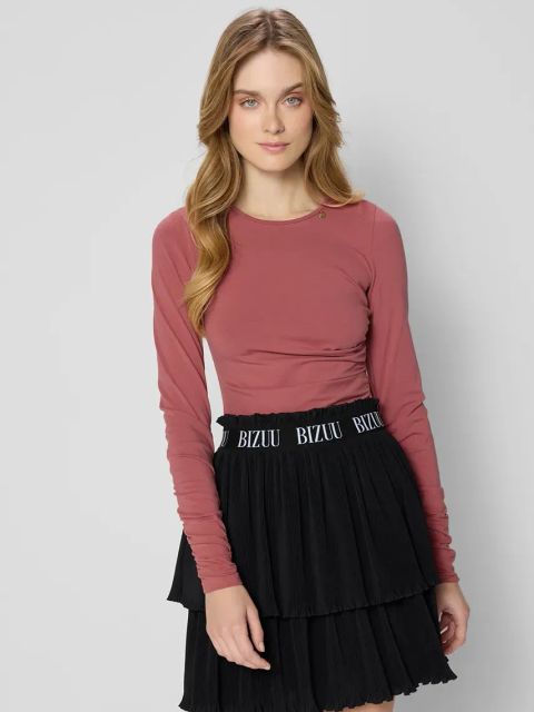 Bizuu body RELLA damskie kolor czerwony gładka RELLA CZERWONY KW25