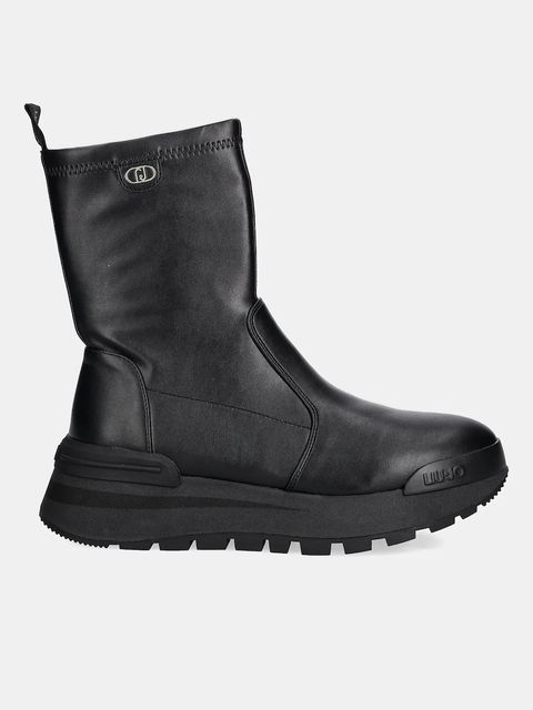 Liu Jo botki AMAZING 22 kolor czarny na platformie BF5051EX04622222