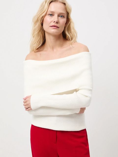 Medicine sweter damski kolor beżowy