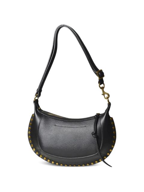 ISABEL MARANT Oskan Moon studded shoulder bag - Black - zdjęcie produktu nr 2