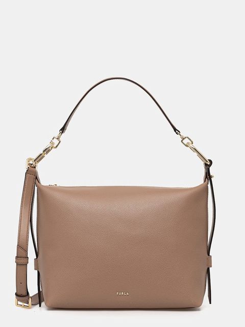 Furla torebka crossbody damska skórzana Tonie M Hobo - zdjęcie produktu nr 1