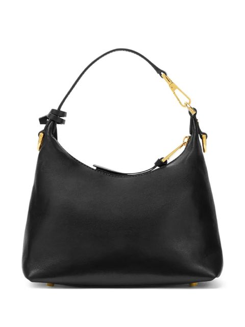 Versace Tag Hobo bag - Black