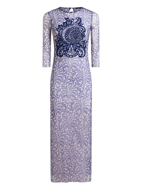 ETRO tulle dress - Blue - zdjęcie produktu nr 1