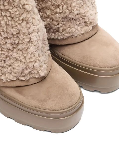 Casadei lace-up platform boots - Neutrals - zdjęcie produktu nr 2