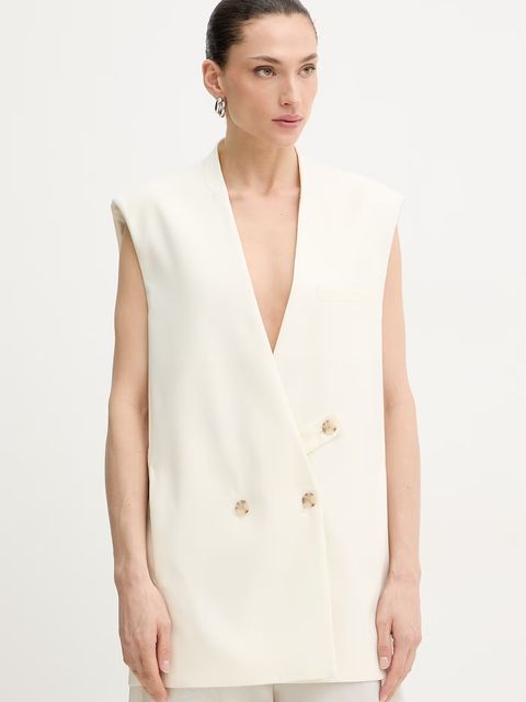 BOSS kamizelka z dodatkiem wełny Jawikiri