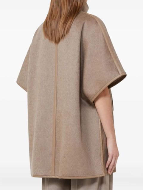 Max Mara Oca zip pocket cape - Neutrals - zdjęcie produktu nr 2