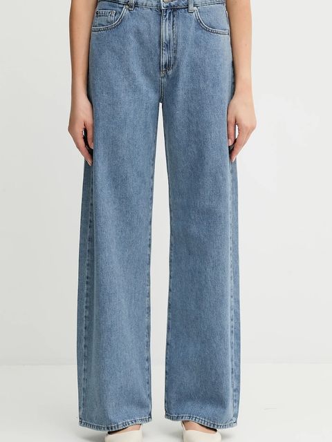 United Colors of Benetton jeansy damskie kolor niebieski 43UNDE02B - zdjęcie produktu nr 1