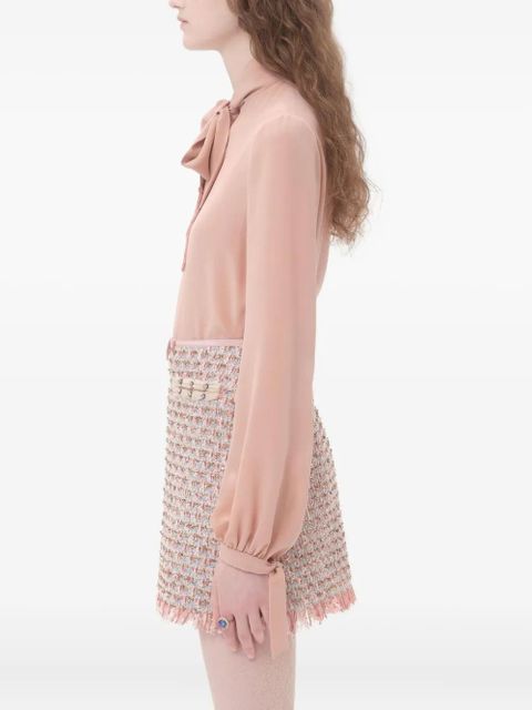 Valentino Garavani crepe de chine shirt - Pink